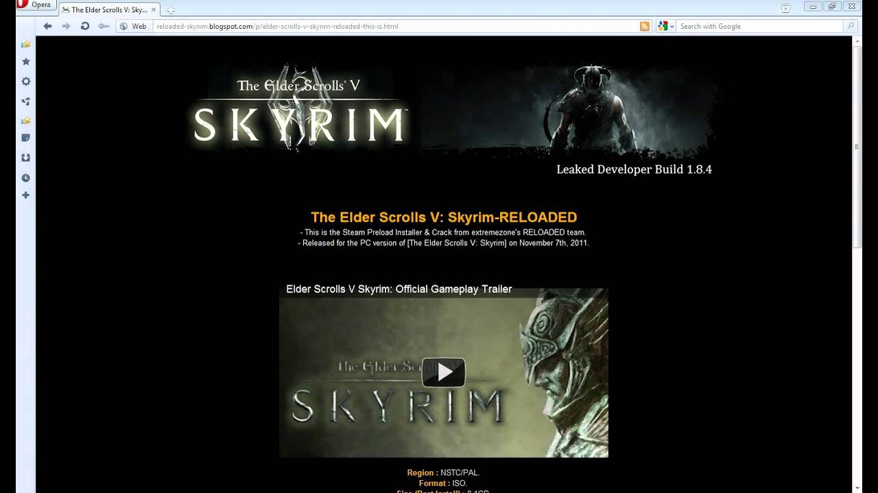 Skyrim No Steam Crack Download